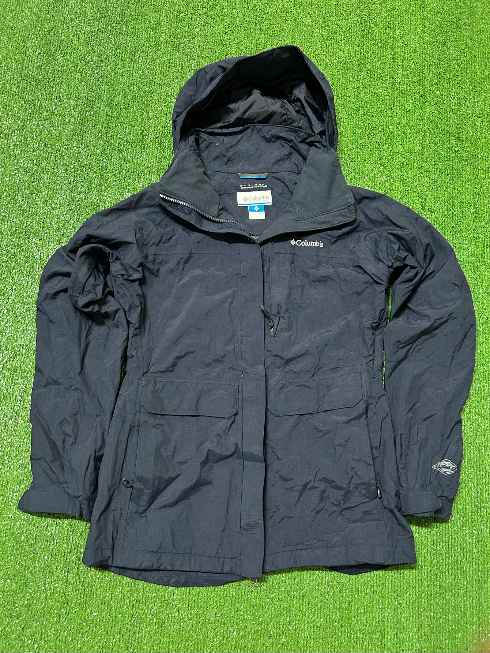 Columbia Omni Tech 00s vintage Classic jacket big logo